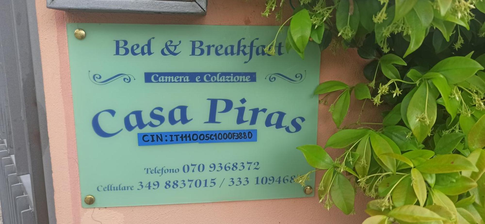 B&B Casa Piras Iun3880 Барумини Экстерьер фото